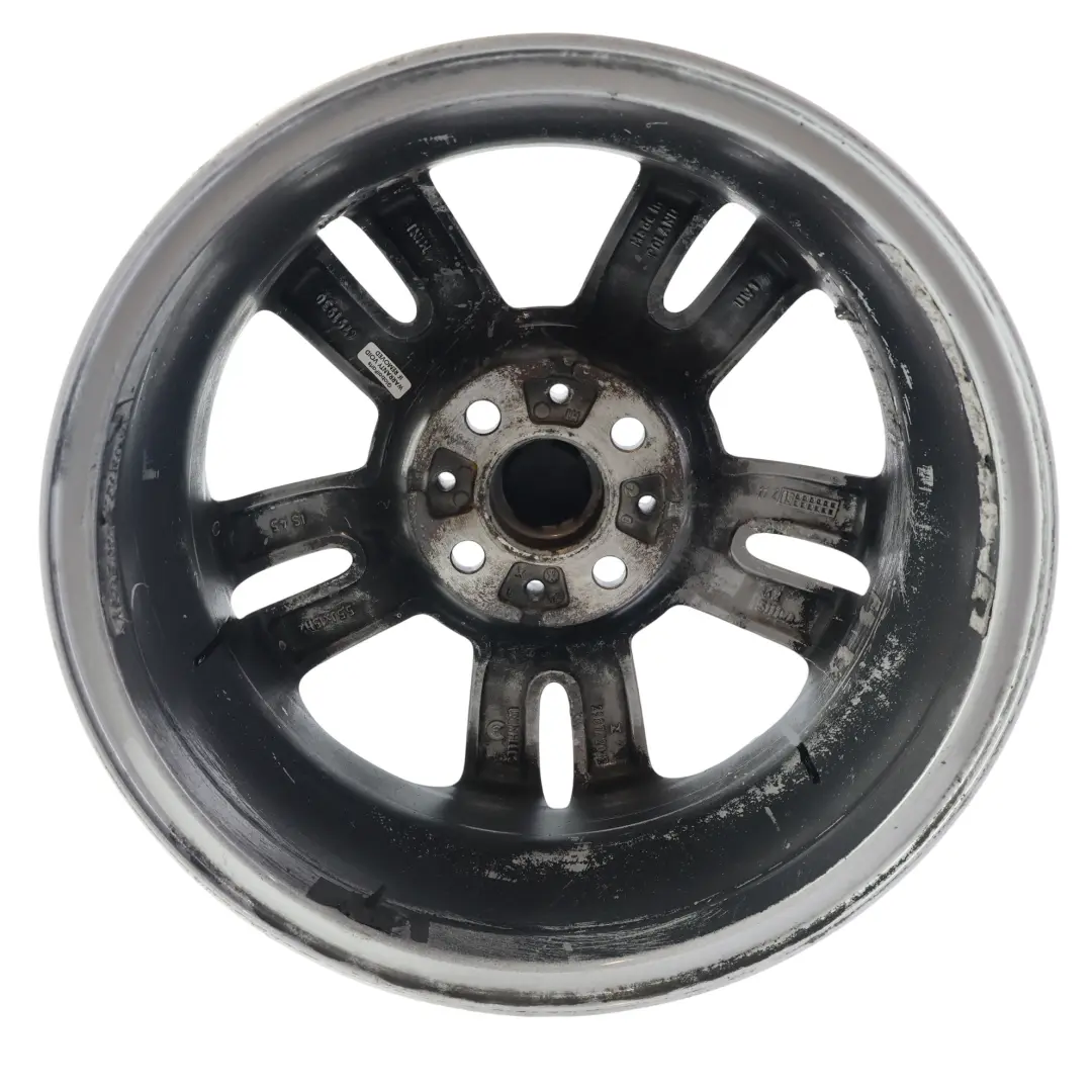 Mini Cooper R55 R56 Black Wheel Alloy Rim 15" ET:45 5,5J 5-Star Twin Spoke 118 - SKU 6791930-7 - Part number 6791930