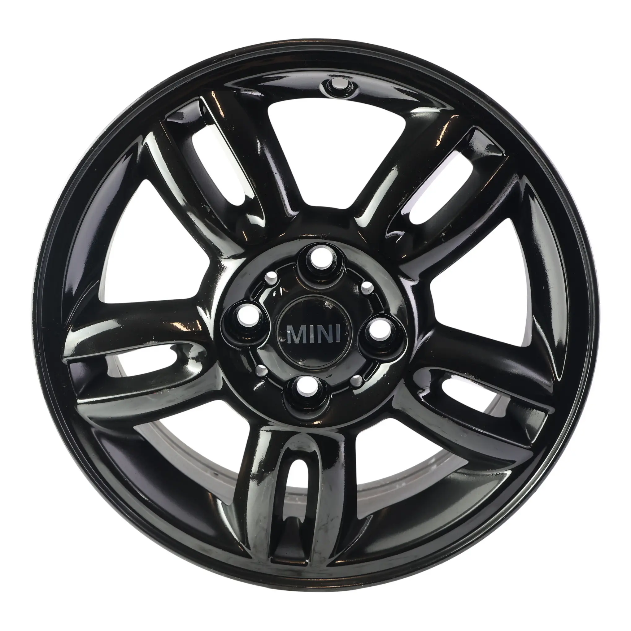 Mini Cooper R55 R56 Black Wheel Alloy Rim 15" ET:45 5,5J 5-Star Twin Spoke 118