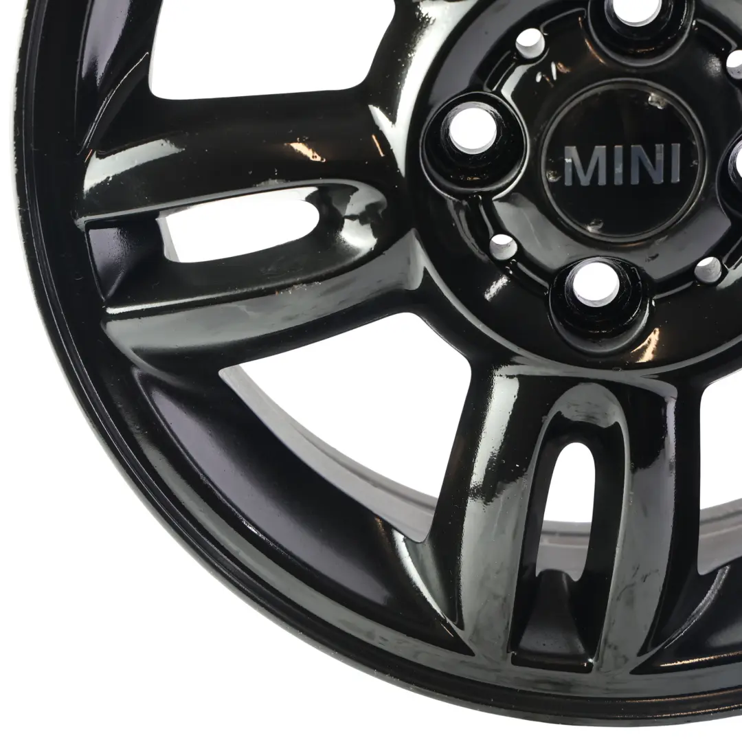 Mini Cooper R55 R56 Black Wheel Alloy Rim 15" ET:45 5,5J 5-Star Twin Spoke 118 - SKU 6791930-8 - Part number 6791930