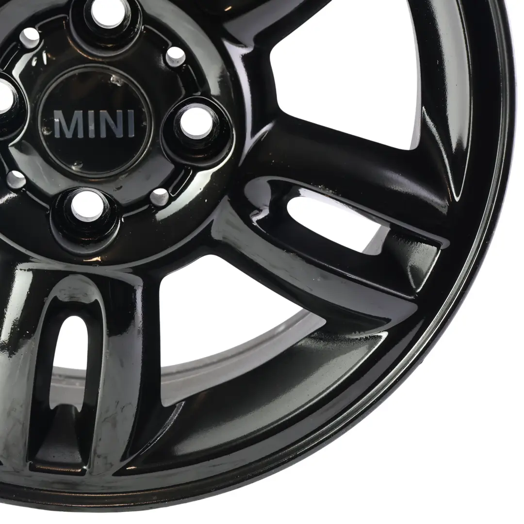 Mini Cooper R55 R56 Black Wheel Alloy Rim 15" ET:45 5,5J 5-Star Twin Spoke 118 - SKU 6791930-8 - Part number 6791930
