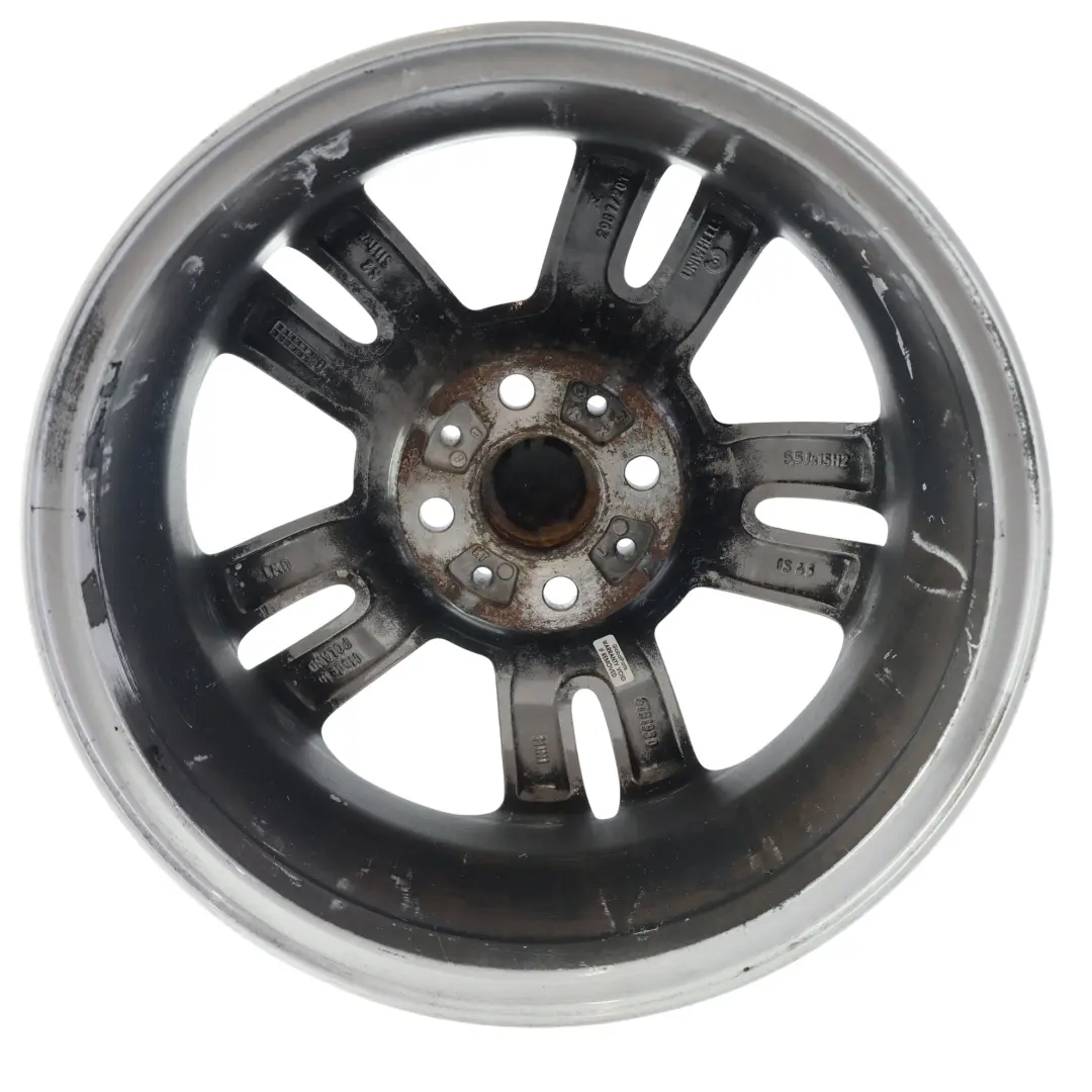 Mini Cooper R55 R56 Black Wheel Alloy Rim 15" ET:45 5,5J 5-Star Twin Spoke 118 - SKU 6791930-8 - Part number 6791930