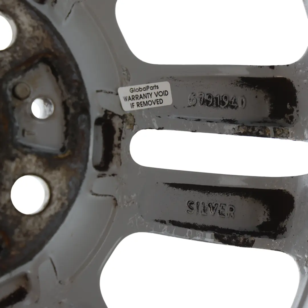 Wheel Rim Mini Cooper One R55 R56 R57 R58 Alloy 16" 6,5J 6-Star Twin Spoke 119 - SKU 6791940-3 - Part number 6791940