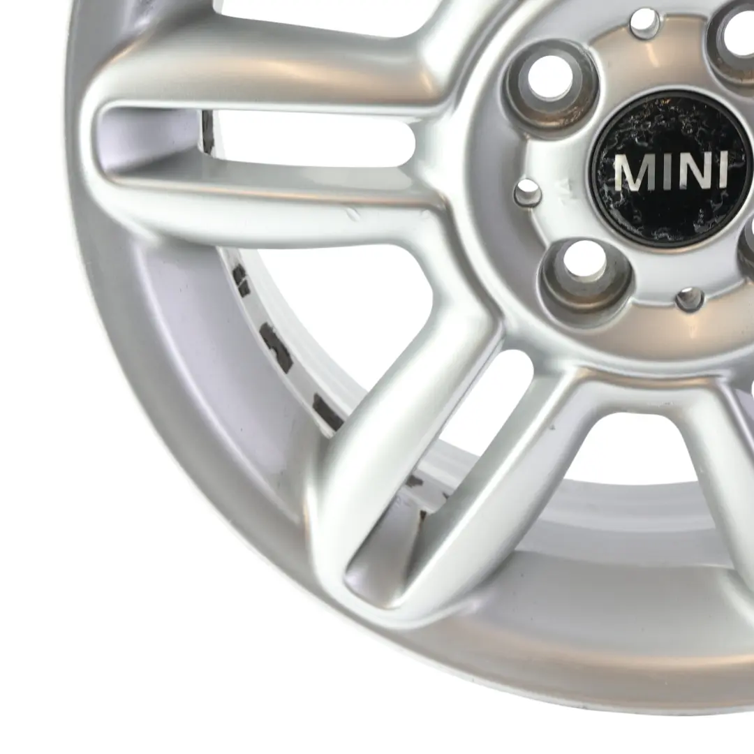 Wheel Rim Mini Cooper One R55 R56 R57 R58 Alloy 16" 6,5J 6-Star Twin Spoke 119 - SKU 6791940-3 - Part number 6791940