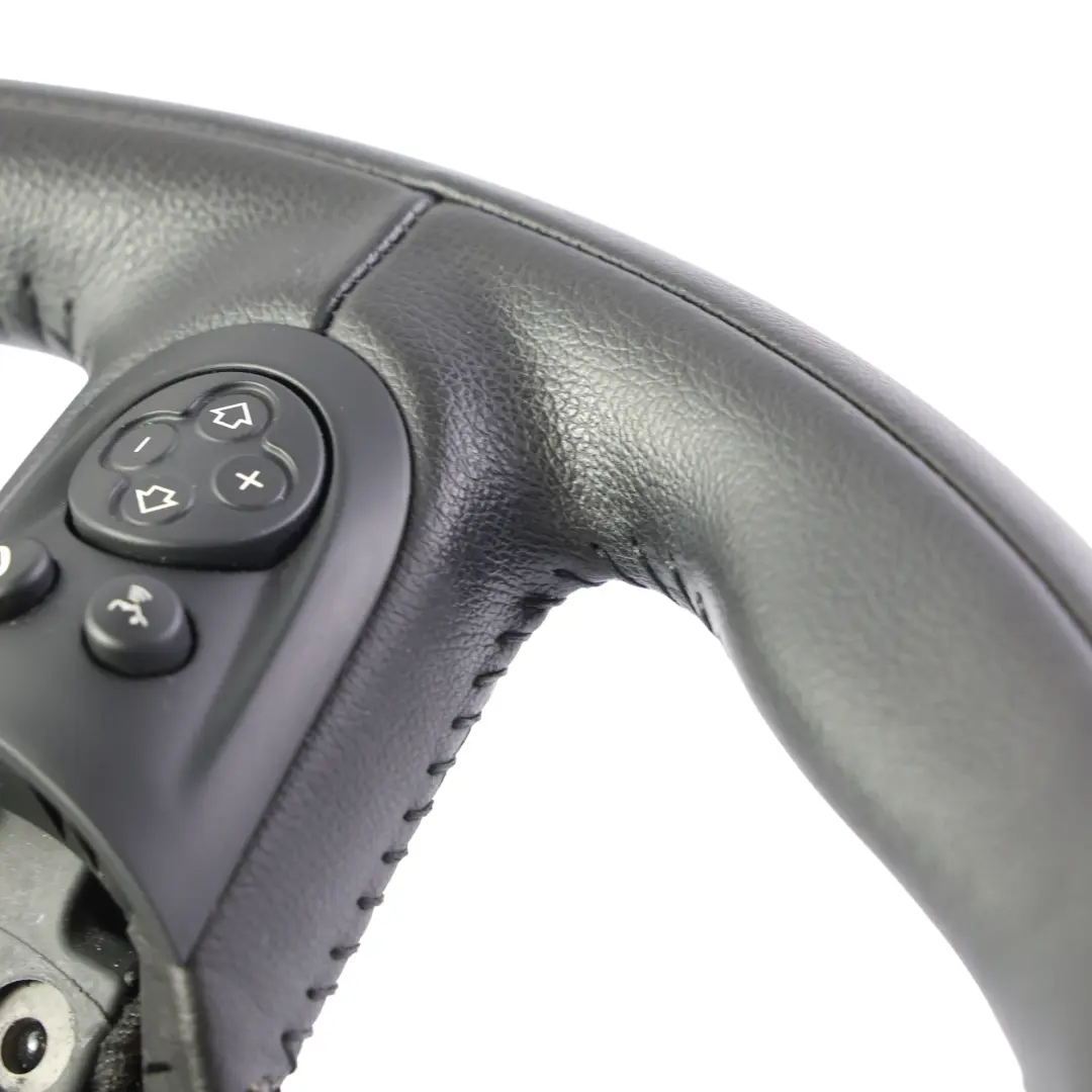 Steering Wheel Black Leather Sports Multifunction to Mini Cooper R55 R56 LCI R60 with Part number 6794624 Mini Cooper R55 R56 LCI R60 Steering Wheel Black Leather Sports Multifunction - SKU 6794624-6 - Part number 6794624