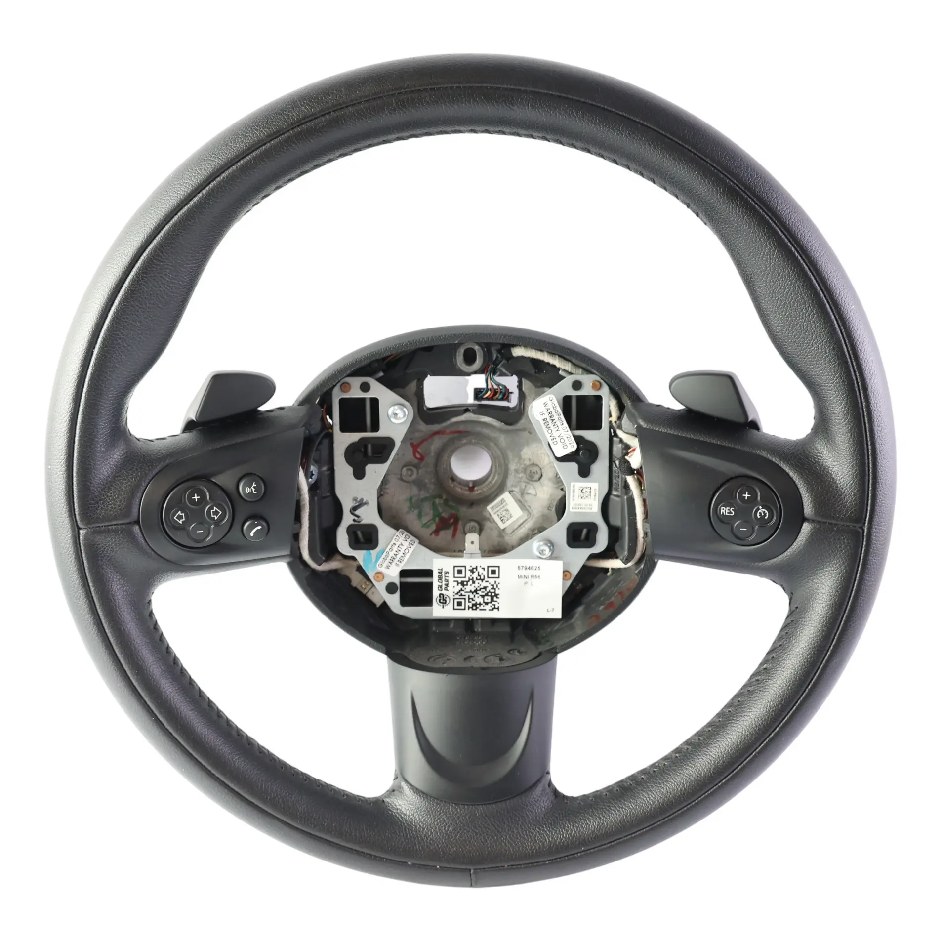 Mini Cooper One R55 R56 R60 NOUVEAU Volant Sport en Cuir Déplacement Palettes