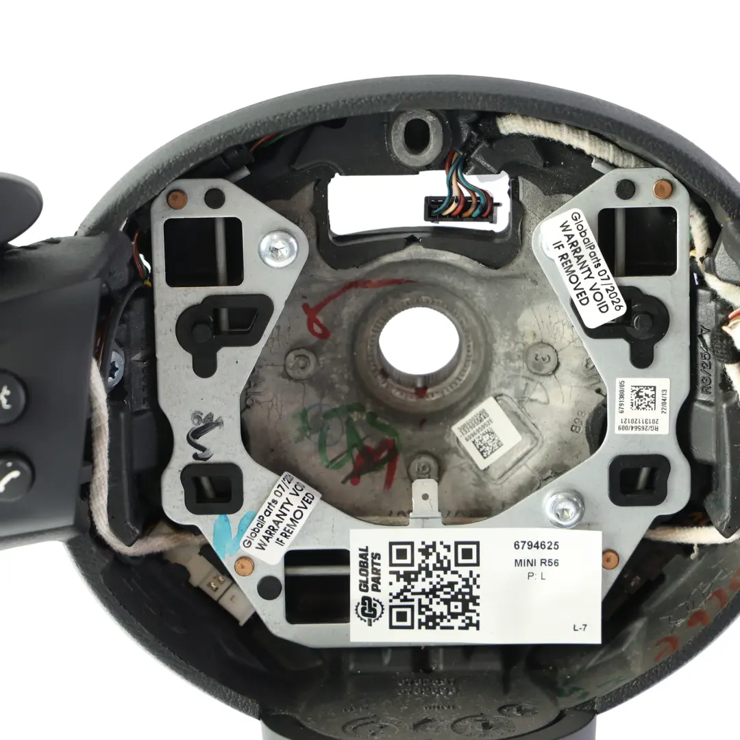 Leather Sport Steering Wheel Padle Shift to Mini Cooper One R55 R56 R60 NEW with Part number 6794625 Mini Cooper One R55 R56 R60 NEW Leather Sport Steering Wheel Padle Shift - SKU 6794625 - Part number 6794625