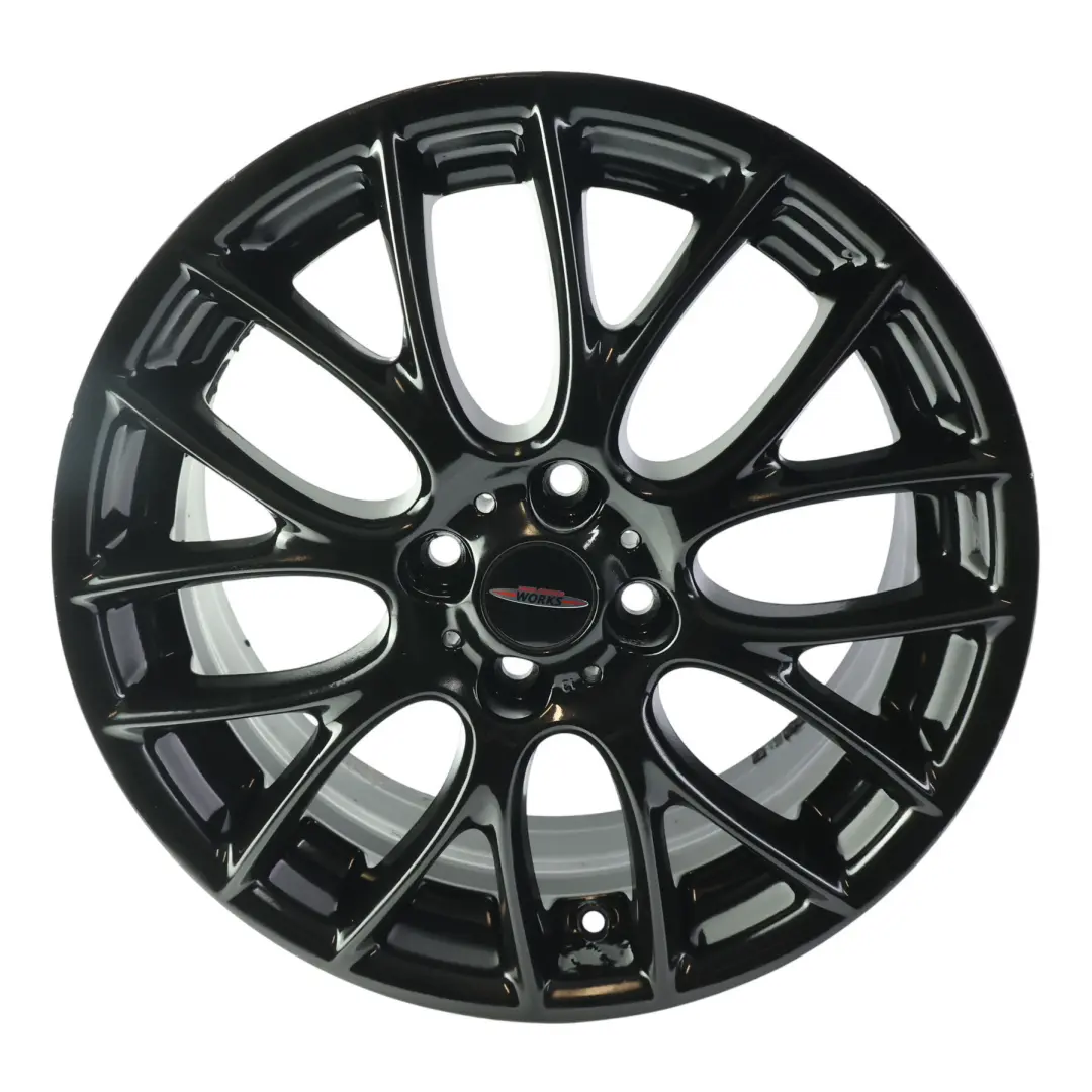 llanta de aleación negro 17 "7J ET:48 Cruz Spoke Challenge para Mini Cooper R55 R56 con número de pieza 6795208 Mini Cooper R55 R56 llanta de aleación negro 17 "7J ET:48 Cruz Spoke Challenge - SKU 6795208-1 - Número de pieza 6795208