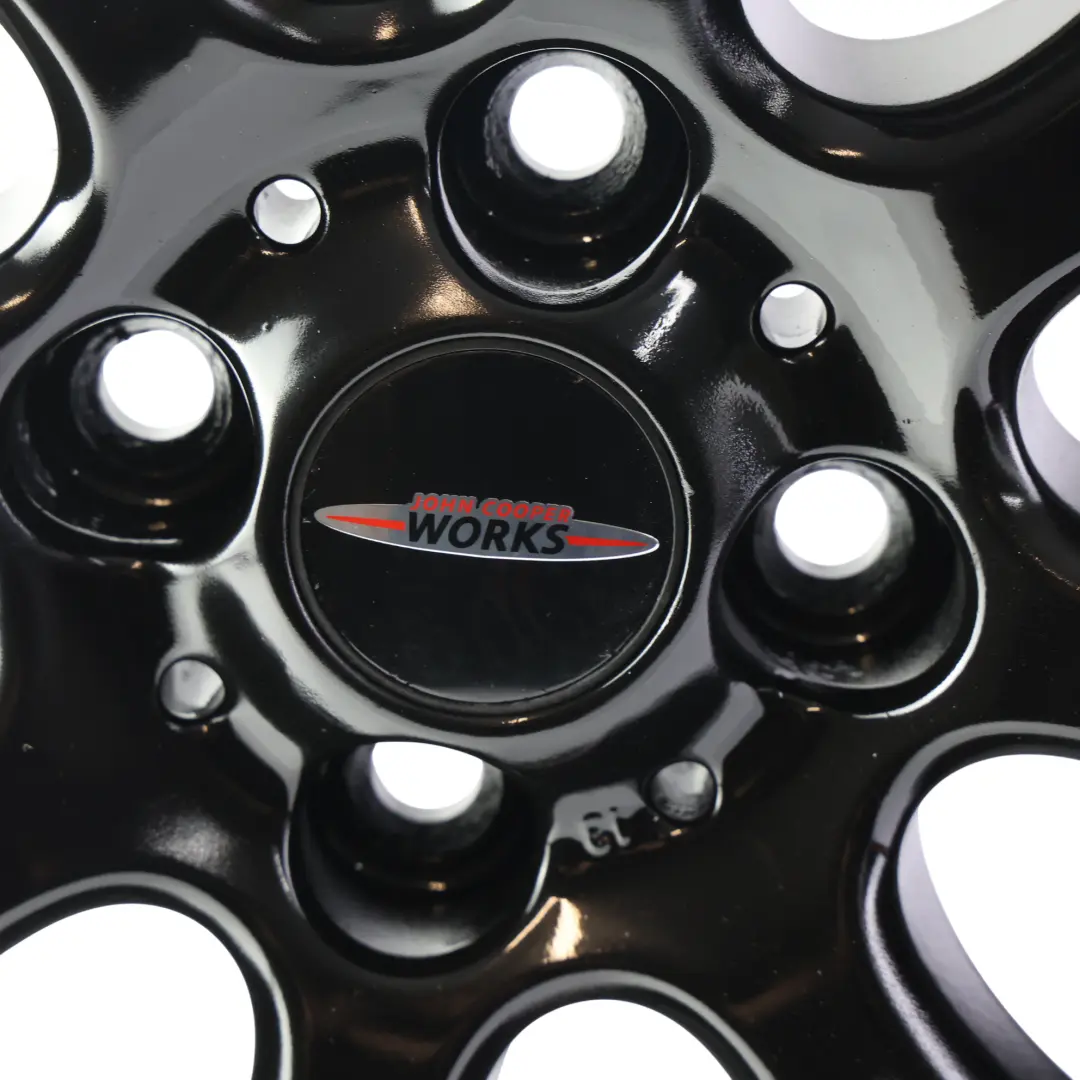 llanta de aleación negro 17 "7J ET:48 Cruz Spoke Challenge para Mini Cooper R55 R56 con número de pieza 6795208 Mini Cooper R55 R56 llanta de aleación negro 17 "7J ET:48 Cruz Spoke Challenge - SKU 6795208-1 - Número de pieza 6795208