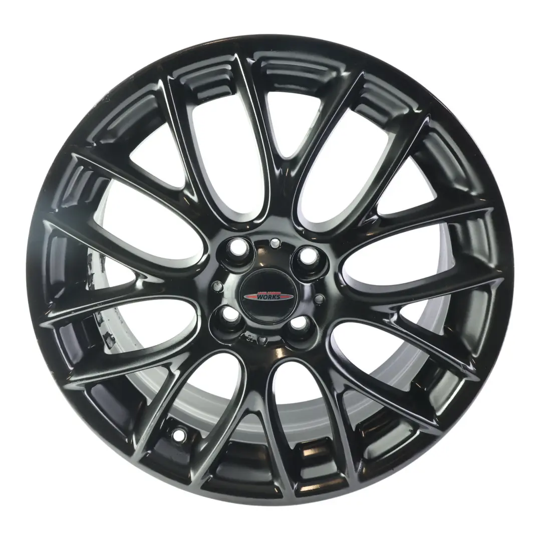 Mini Cooper R55 R56 llanta de aleación negro 17 "ET: 48 7J Cruz Spoke Challenge - SKU 6795208-2 - Número de pieza 6795208