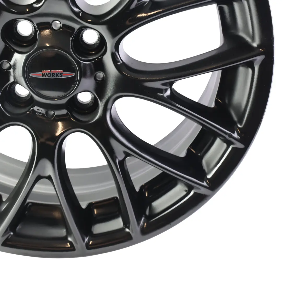 llanta de aleación negro 17 "ET: 48 7J Cruz Spoke Challenge para Mini Cooper R55 R56 con número de pieza 6795208 Mini Cooper R55 R56 llanta de aleación negro 17 "ET: 48 7J Cruz Spoke Challenge - SKU 6795208-2 - Número de pieza 6795208