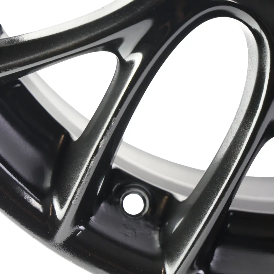 Alloy Rim 17" ET:48 7J Cross Spoke Challenge to Mini Cooper R55 R56 Black Wheel with Part number 6795208 Mini Cooper R55 R56 Black Wheel Alloy Rim 17" ET:48 7J Cross Spoke Challenge - SKU 6795208-2 - Part number 6795208