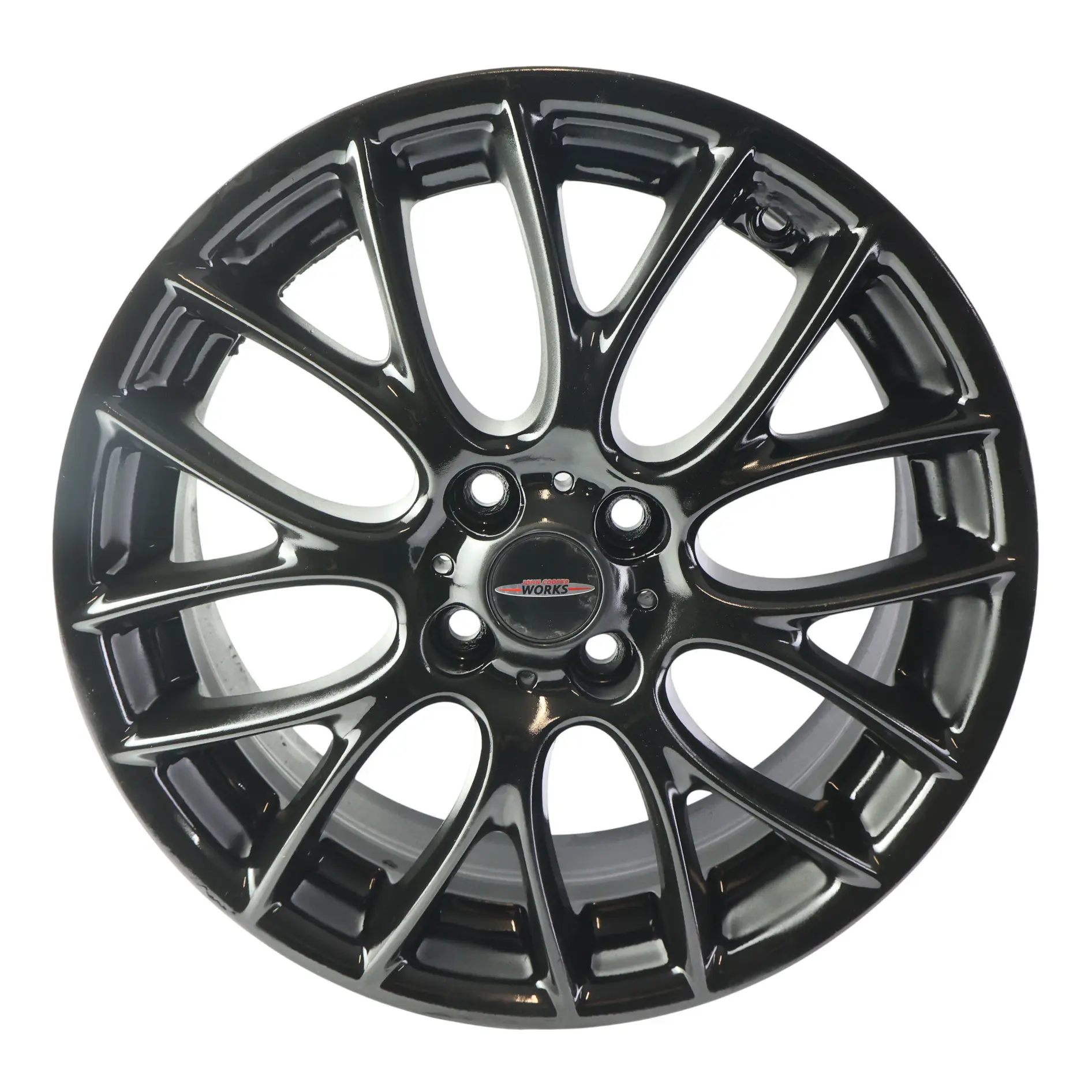 Mini Cooper R55 R56 Black Wheel Alloy Rim 17" 7J ET:48 Cross Spoke Challenge