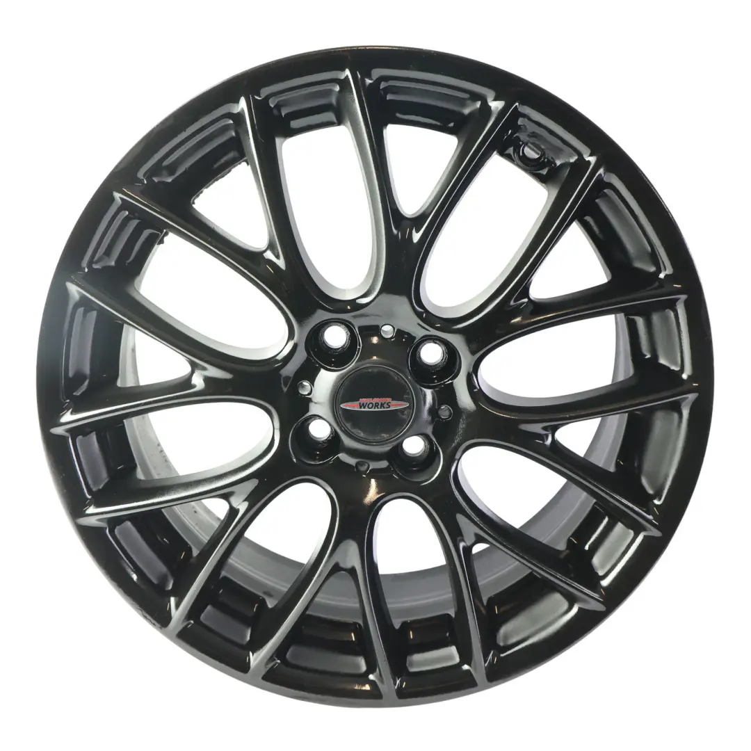 Mini Cooper R55 R56 llanta de aleación negro 17 "7J ET:48 Cruz Spoke Challenge - SKU 6795208-3 - Número de pieza 6795208