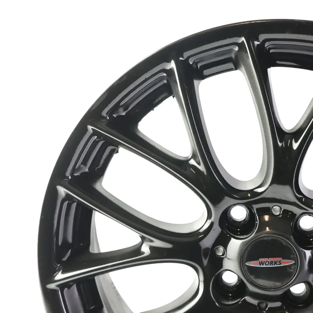 llanta de aleación negro 17 "7J ET:48 Cruz Spoke Challenge para Mini Cooper R55 R56 con número de pieza 6795208 Mini Cooper R55 R56 llanta de aleación negro 17 "7J ET:48 Cruz Spoke Challenge - SKU 6795208-3 - Número de pieza 6795208