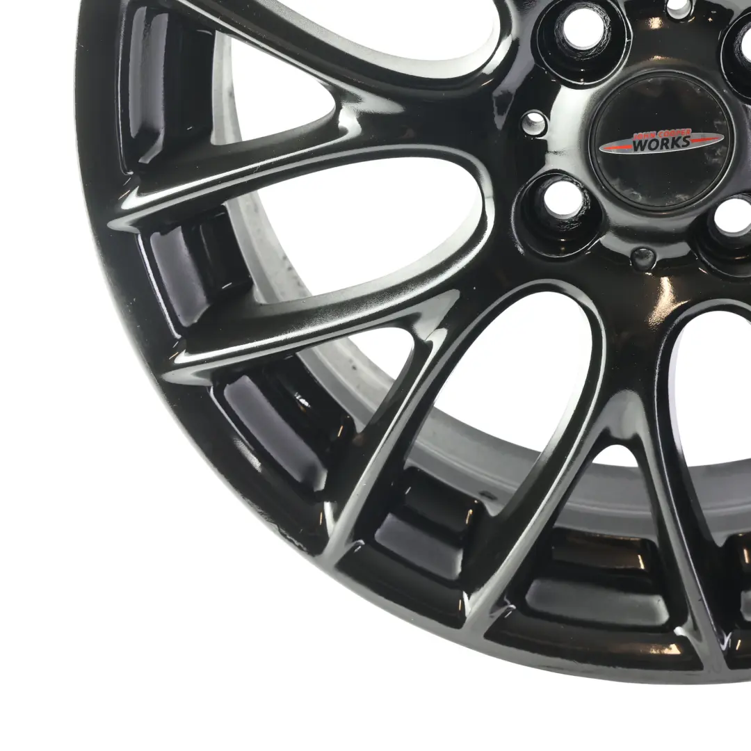 Mini Cooper R55 R56 llanta de aleación negro 17 "7J ET:48 Cruz Spoke Challenge - SKU 6795208-3 - Número de pieza 6795208