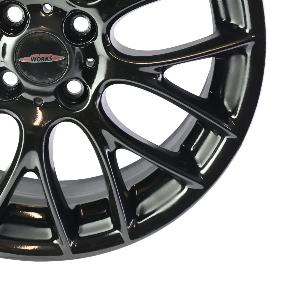Mini Cooper R55 R56 llanta de aleación negro 17 "7J ET:48 Cruz Spoke Challenge - SKU 6795208-3 - Número de pieza 6795208