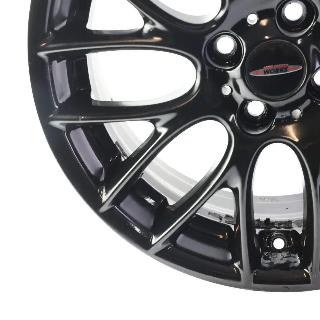 Mini Cooper R55 R56 Black Wheel Alloy Rim 17" 7J ET:48 Cross Spoke Challenge - SKU 6795208-4 - Part number 6795208