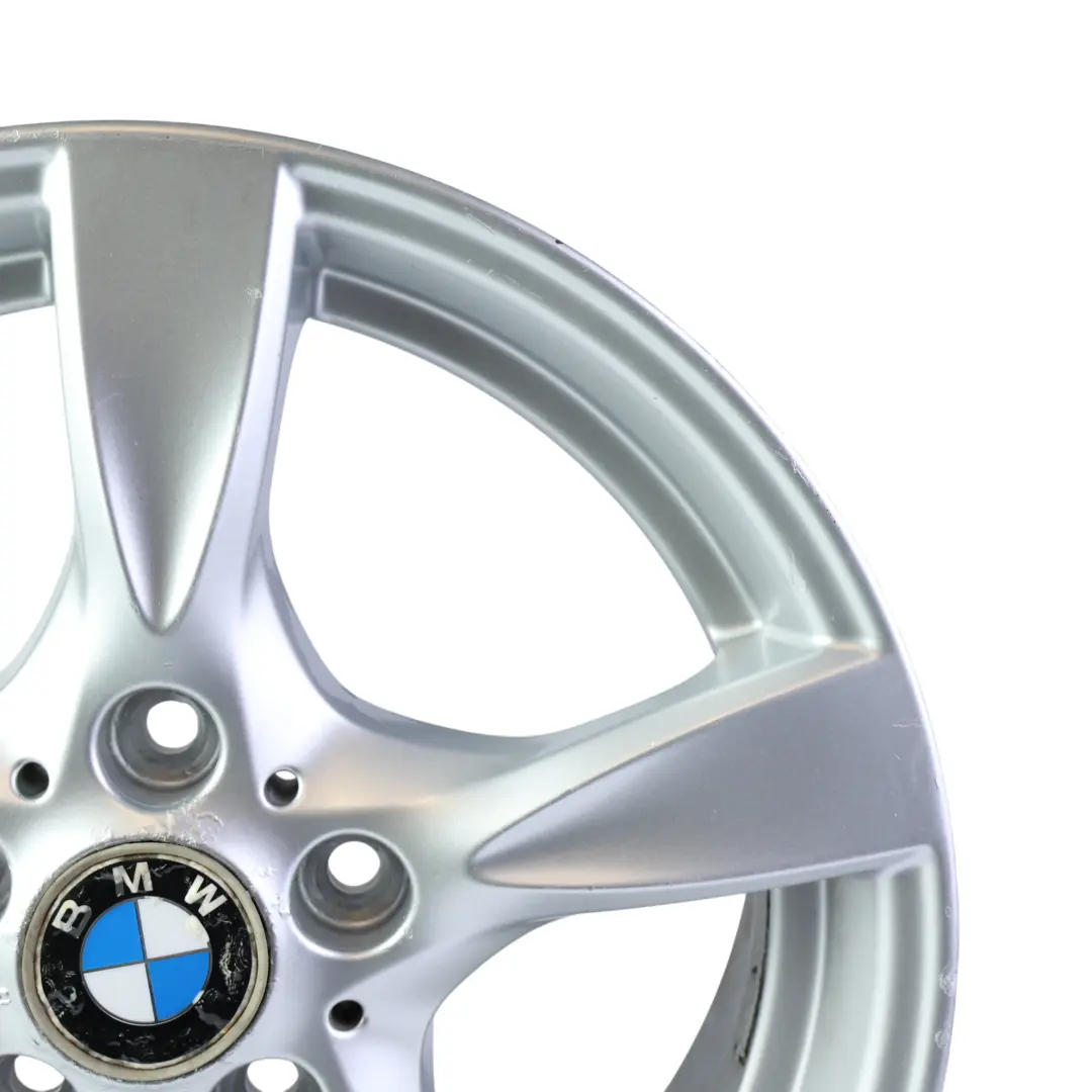 BMW E81 E82 E87 Wheel Rim Alloy Silver 17" Star Spoke 371 7J ET:47 - SKU 6795561-1 - Part number 6795561