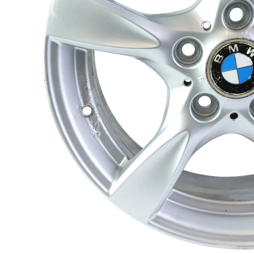 BMW E81 E82 E87 Wheel Rim Alloy Silver 17" Star Spoke 371 7J ET:47 - SKU 6795561-1 - Part number 6795561