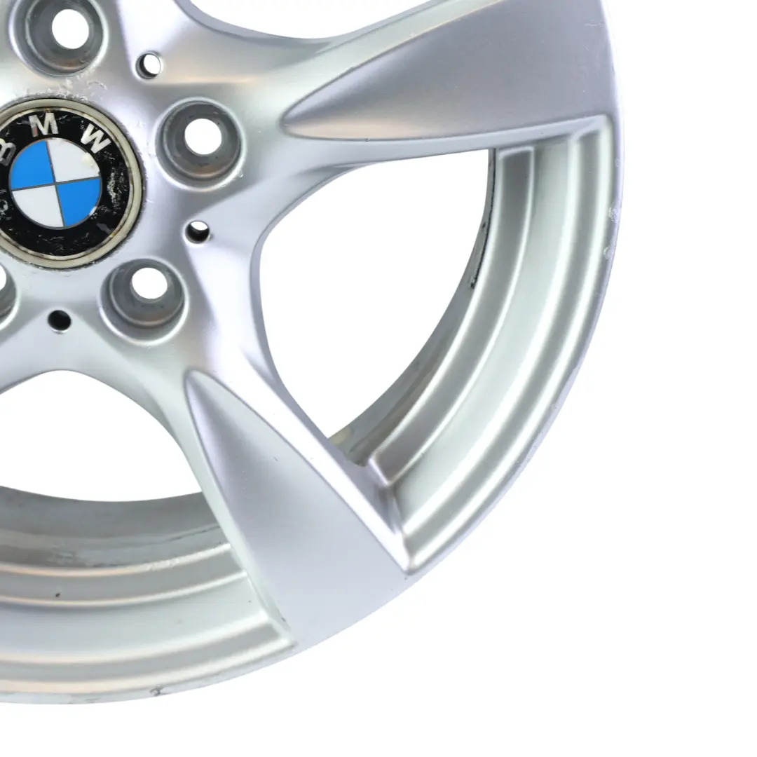 BMW E81 E82 E87 Wheel Rim Alloy Silver 17" Star Spoke 371 7J ET:47 - SKU 6795561-1 - Part number 6795561