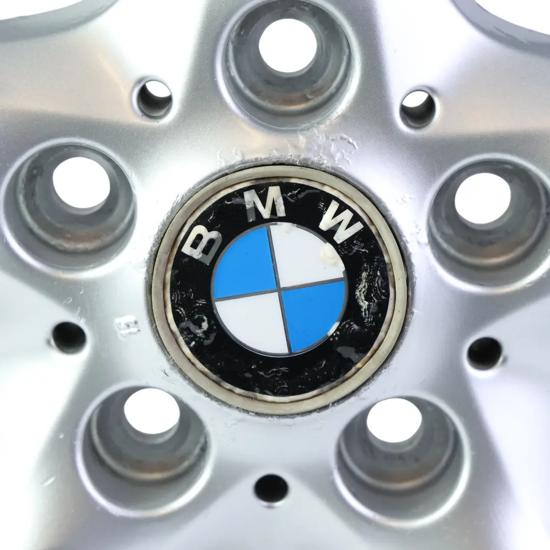 BMW E81 E82 E87 Wheel Rim Alloy Silver 17" Star Spoke 371 7J ET:47 - SKU 6795561-1 - Part number 6795561