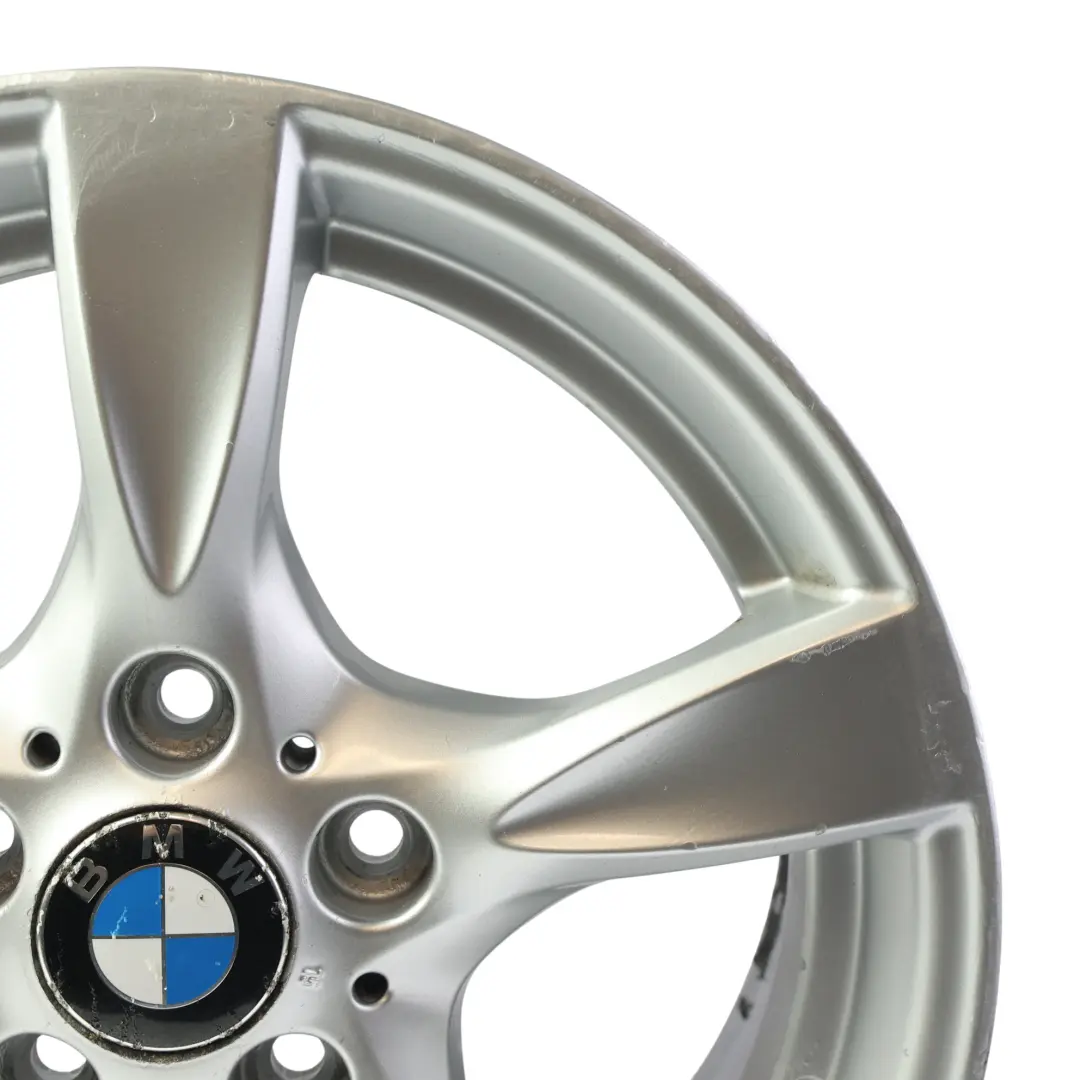 BMW E81 E82 E87 Cerchio in lega argento 17" razze stellari 371 7J ET:47 - SKU 6795561-2 - Numero di parte 6795561