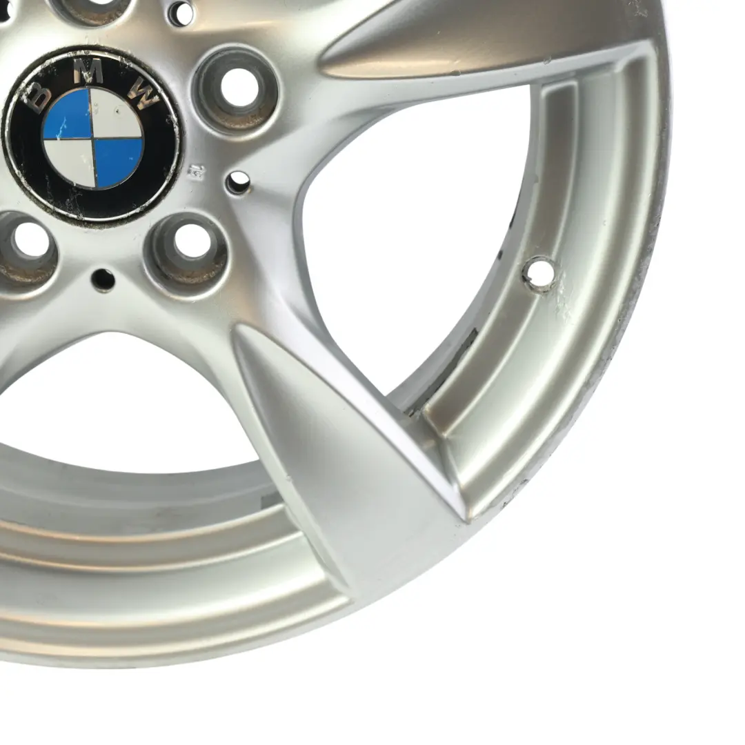 BMW E81 E82 E87 Cerchio in lega argento 17" razze stellari 371 7J ET:47 - SKU 6795561-2 - Numero di parte 6795561