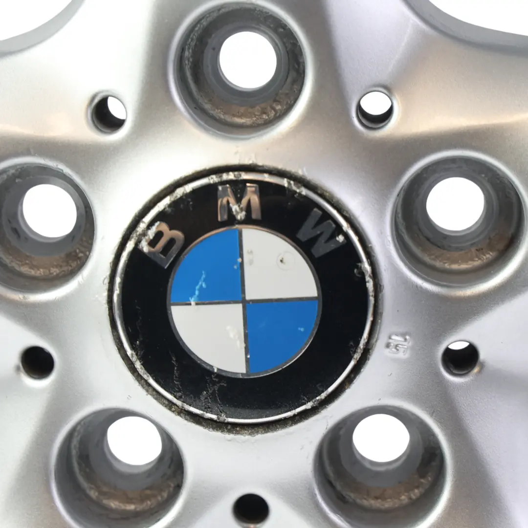 BMW E81 E82 E87 Cerchio in lega argento 17" razze stellari 371 7J ET:47 - SKU 6795561-2 - Numero di parte 6795561