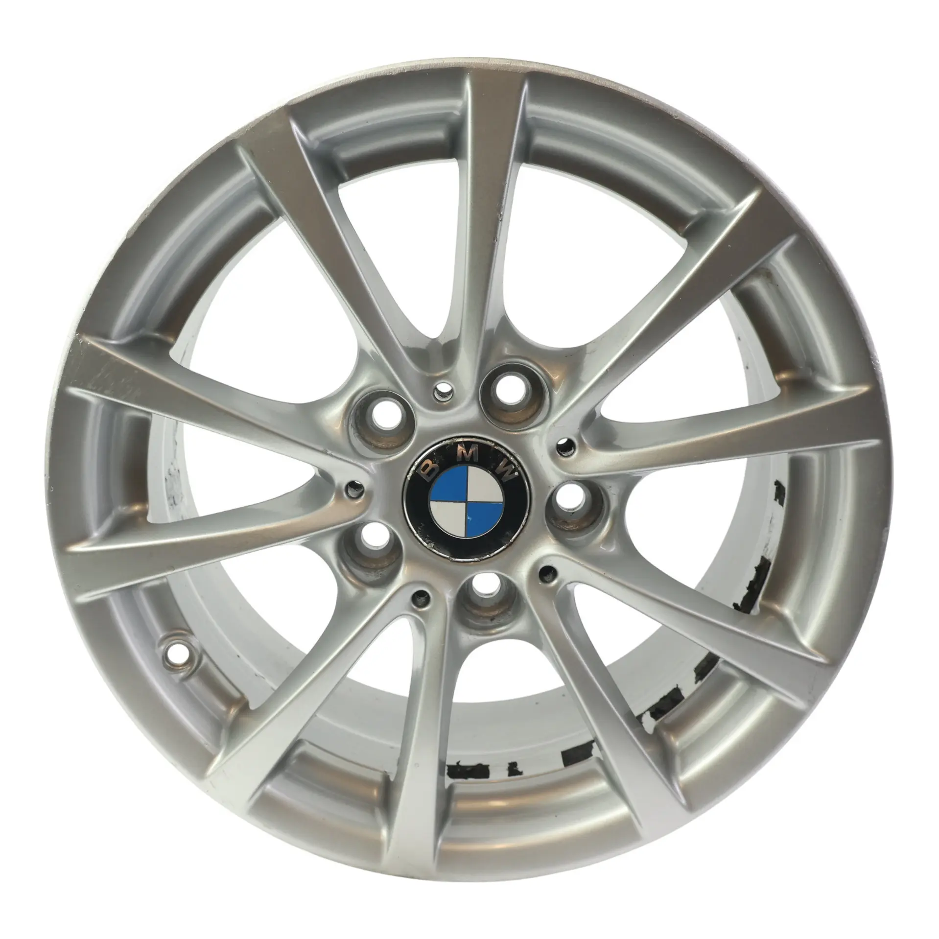 BMW F30 F31 F36 Felga Aluminiowa 16" 7J ET:31 V-Spoke 390 Srebrna 6796236