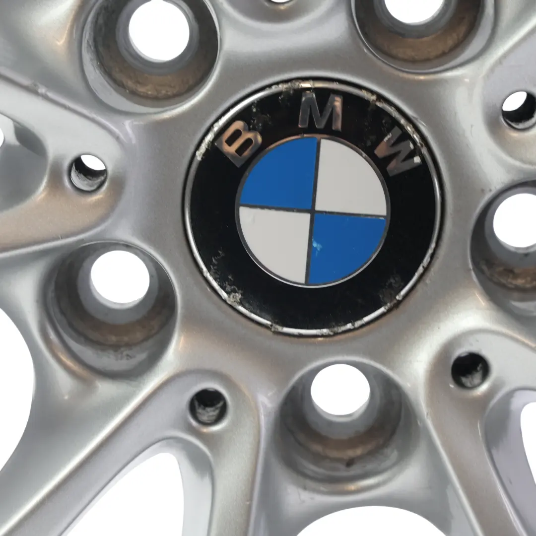 BMW F30 F31 F36 Silberne Leicht Metall Felge 16" 7J ET:31 V-Speiche 390 - SKU 6796236-1 - Teilenummer 6796236