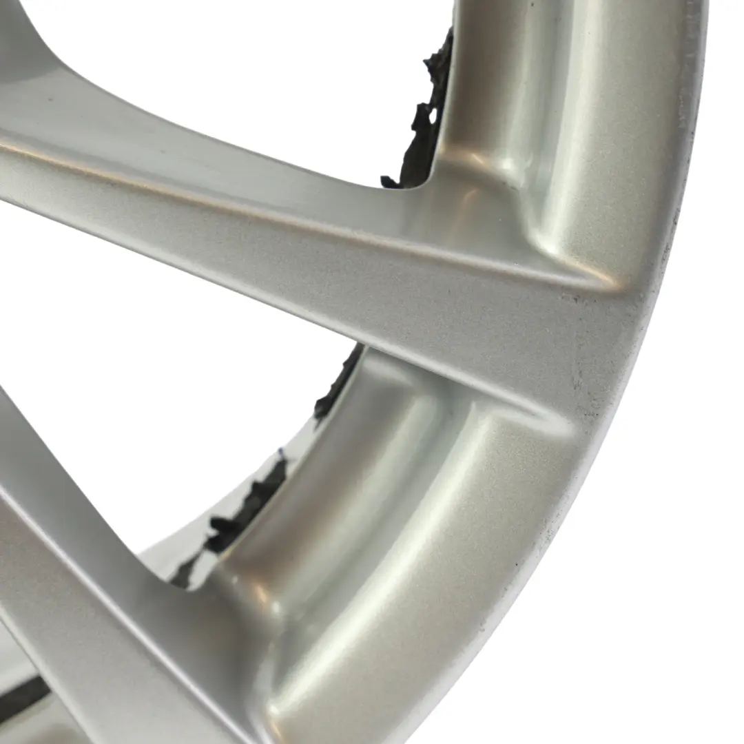 BMW F30 F31 F36 Silberne Leicht Metall Felge 16" 7J ET:31 V-Speiche 390 - SKU 6796236-1 - Teilenummer 6796236