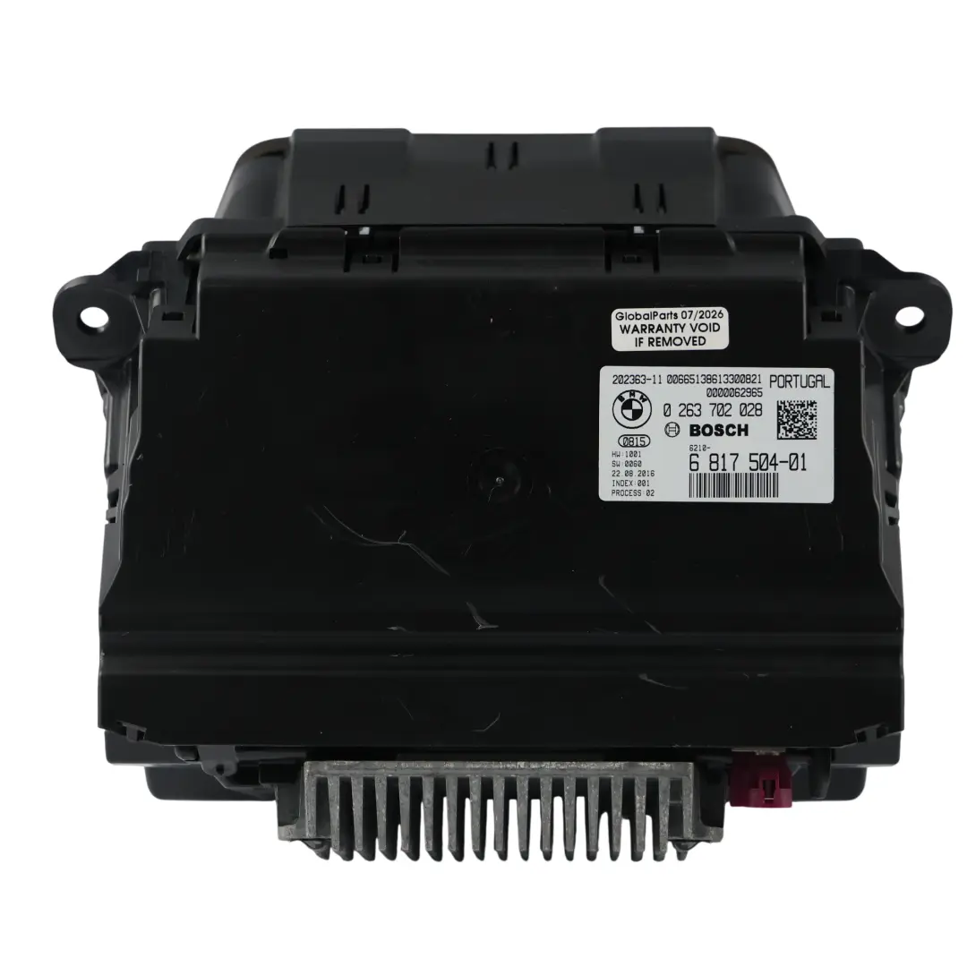 Unità Display Head Up per Mini Cooper S F55 F56 Clubman F54 con numero di parte 6817504 Mini Cooper S F55 F56 Clubman F54 Unità Display Head Up - SKU 6817504 - Numero di parte 6817504