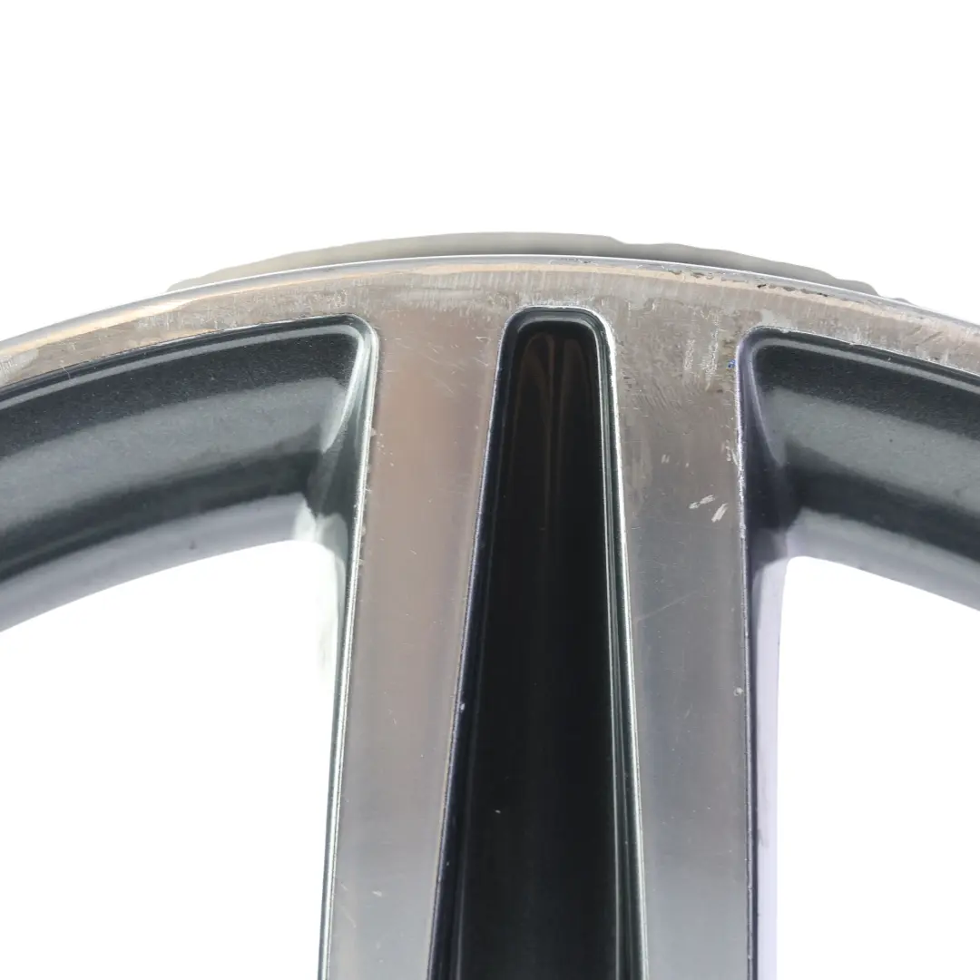 BMW F20 F21 Llanta de Aleacion Negra 17" Radio Estrella 379 7,5J ET:43 - SKU 6850151-1 - Número de pieza 6850151