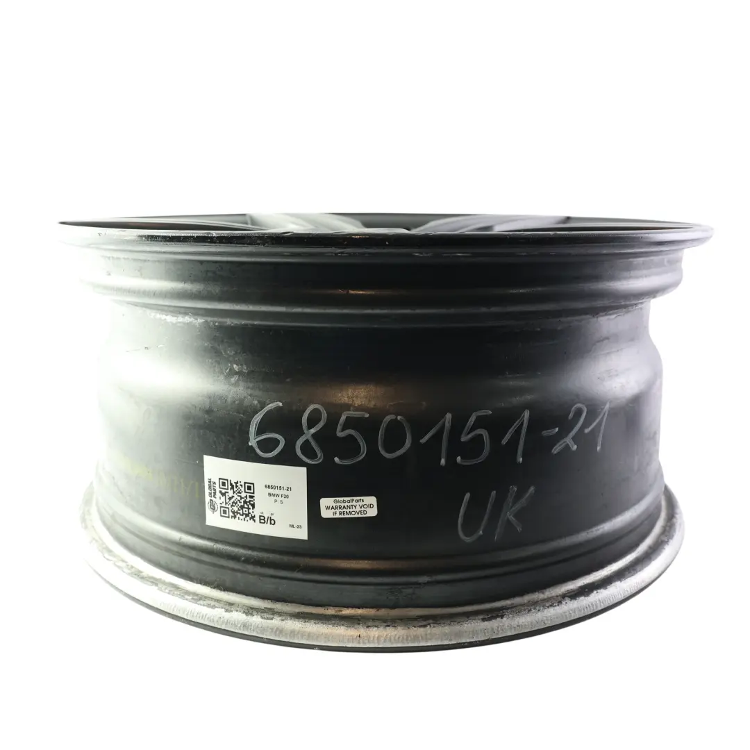 Alloy Wheel Rim 17" Star Spoke 379 7.5J ET43 to BMW F20 F21 F22 Black with Part number 6850151 BMW F20 F21 F22 Black Alloy Wheel Rim 17" Star Spoke 379 7.5J ET43 - SKU 6850151-21 - Part number 6850151