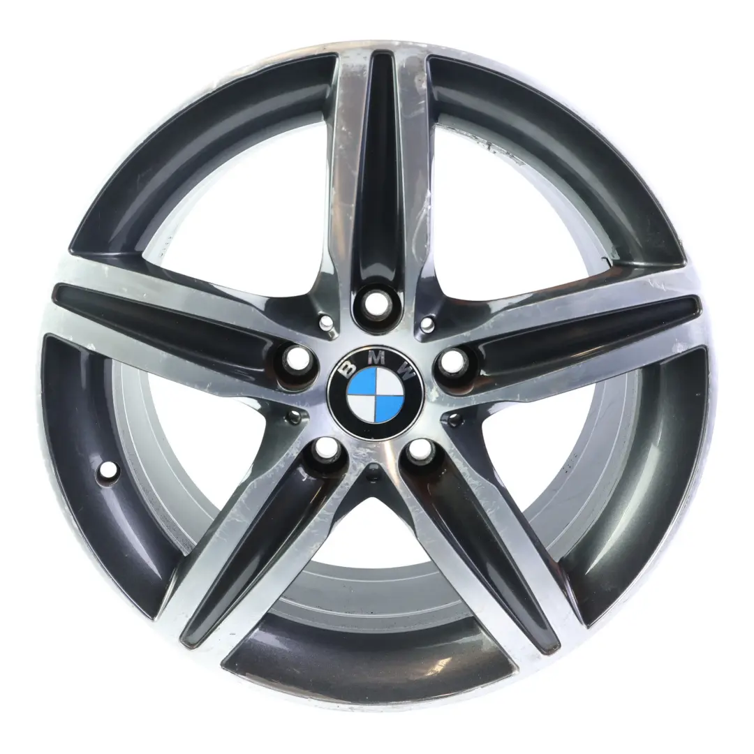 Alloy Wheel Rim 17" Star Spoke 379 7,5J ET:43 to BMW F20 F21 F22 F23 with Part number 6850151 BMW F20 F21 F22 F23 Alloy Wheel Rim 17" Star Spoke 379 7,5J ET:43 - SKU 6850151-6 - Part number 6850151