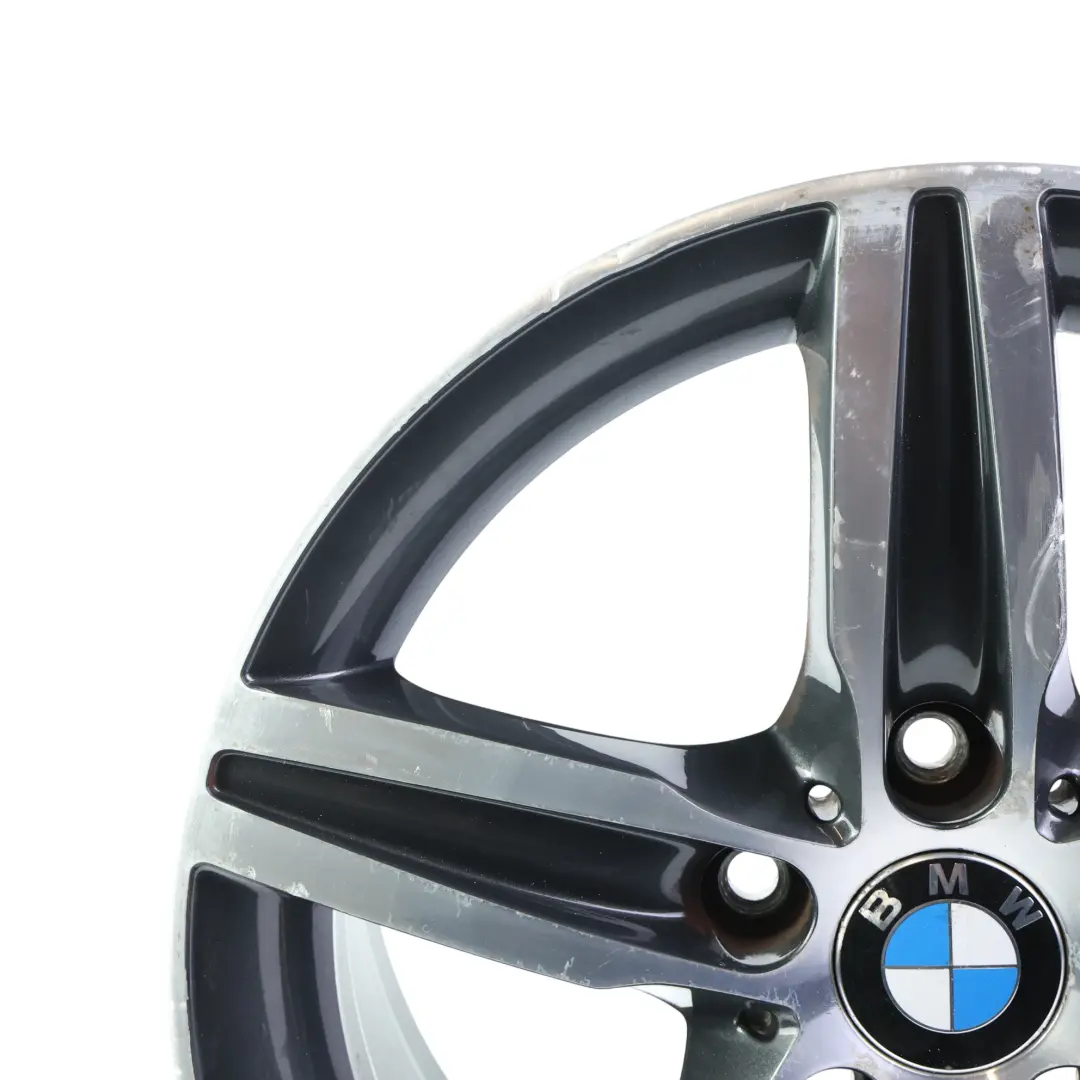 Alloy Wheel Rim 17" Star Spoke 379 7,5J ET:43 to BMW F20 F21 F22 F23 with Part number 6850151 BMW F20 F21 F22 F23 Alloy Wheel Rim 17" Star Spoke 379 7,5J ET:43 - SKU 6850151-6 - Part number 6850151