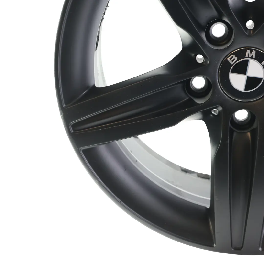 BMW F20 F21 Black Alloy Wheel Rim 17" Star Spoke 379 ET:43 7,5J - SKU 6850151-7 - Part number 6850151
