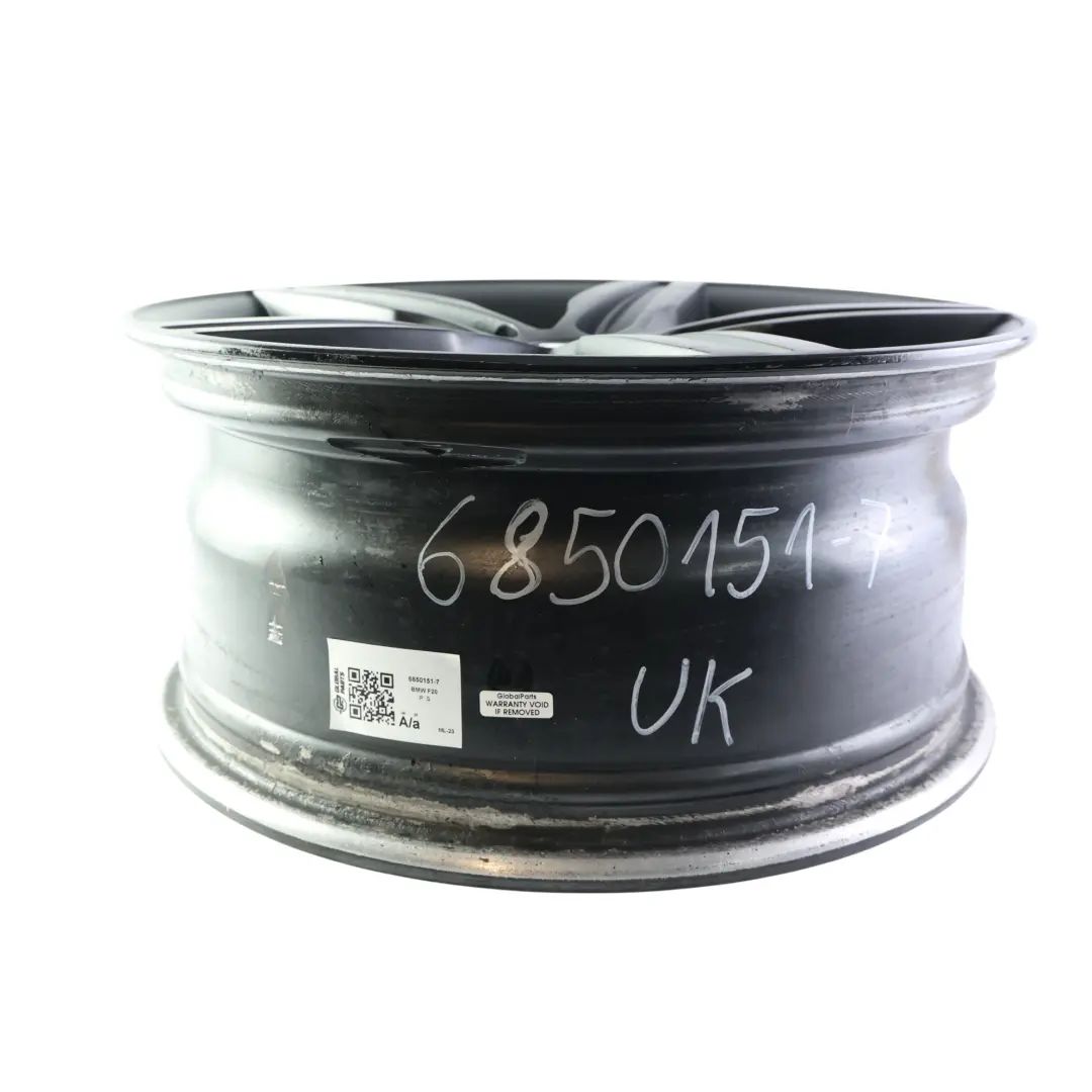 Alloy Wheel Rim 17" Star Spoke 379 ET:43 7,5J to BMW F20 F21 Black with Part number 6850151 BMW F20 F21 Black Alloy Wheel Rim 17" Star Spoke 379 ET:43 7,5J - SKU 6850151-7 - Part number 6850151