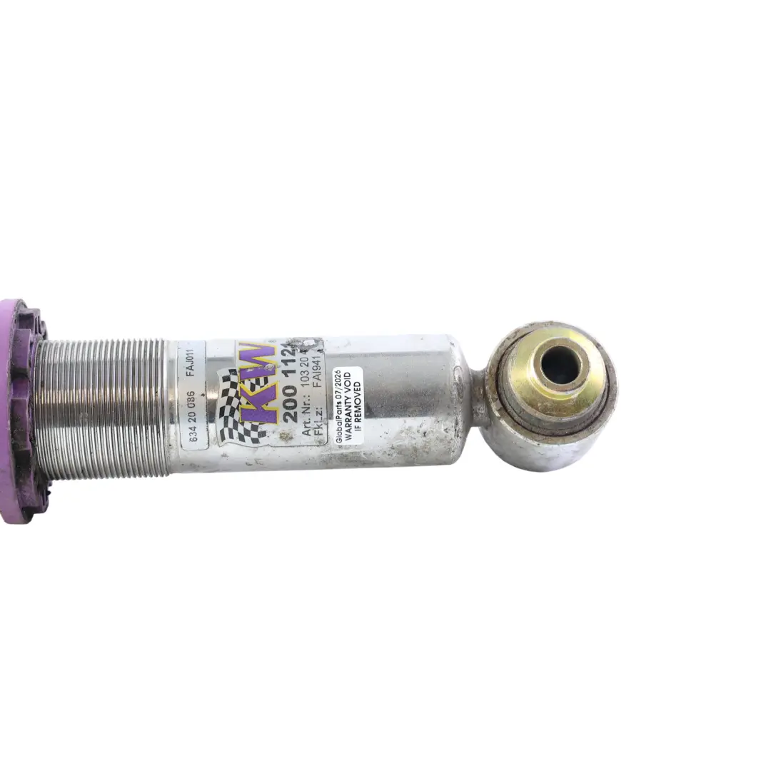 Mini R56 Cooper S KW Rear Left N/S Spring Strut Shock Absorber - SKU 2001121-KW - Part number 2001121