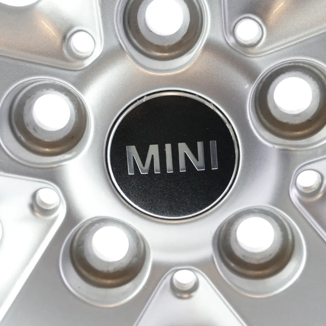 Alloy Rim 15" 5,5J ET:46 Heli Spoke 492 to Mini Cooper One F55 F56 F57 Wheel with Part number 6855101 Mini Cooper One F55 F56 F57 Wheel Alloy Rim 15" 5,5J ET:46 Heli Spoke 492 - SKU 6855101-3 - Part number 6855101