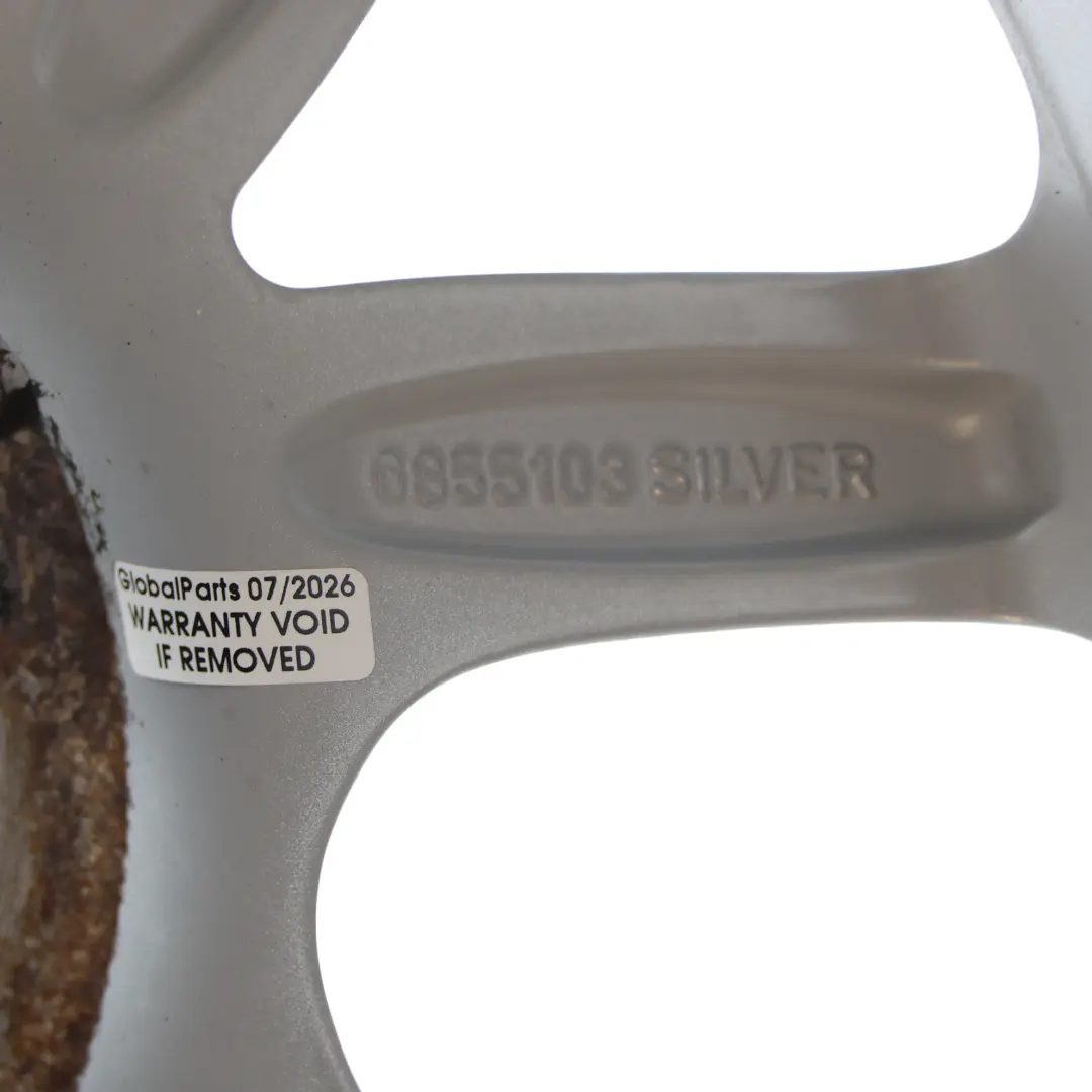 Mini Cooper F55 F56 Silver Wheel Alloy Rim 16" Loop Spoke 494 6,5J ET:54 - SKU 6855103-1 - Part number 6855103