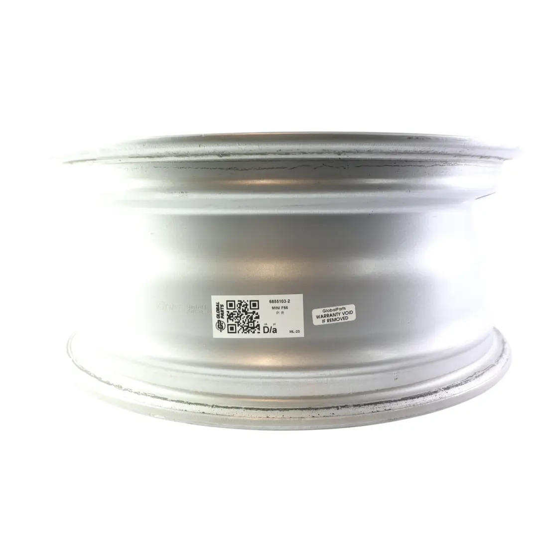 Mini Cooper F55 F56 llanta de aleación de plata 16" Loop Spoke 494 6,5J ET:54 - SKU 6855103-2 - Número de pieza 6855103