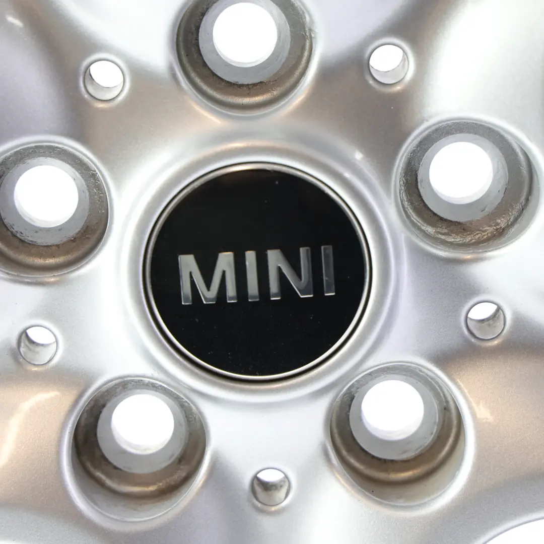 Mini Cooper F55 F56 llanta de aleación de plata 16" Loop Spoke 494 6,5J ET:54 - SKU 6855103-2 - Número de pieza 6855103