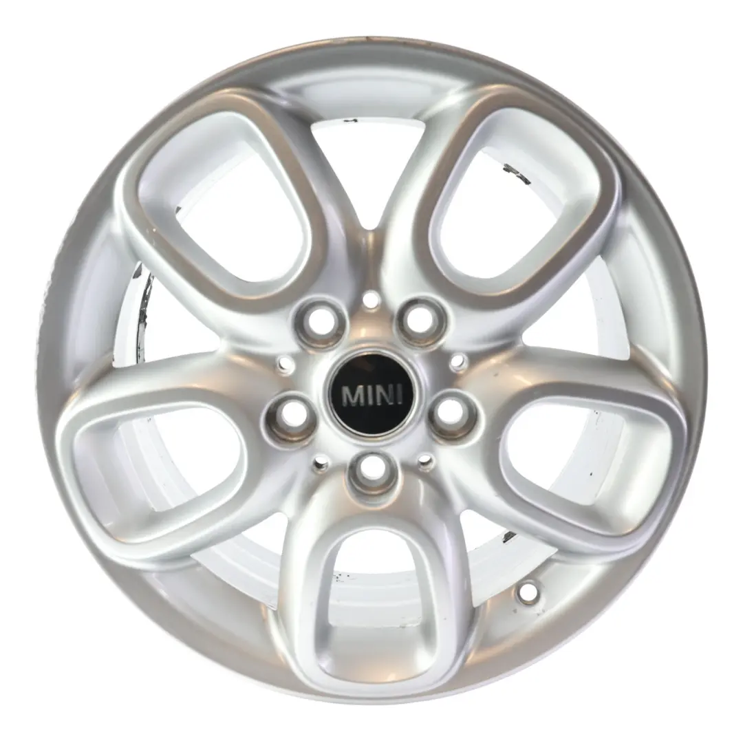 Mini Cooper F55 F56 Silver Wheel Alloy Rim 16" Loop Spoke 494 6,5J ET:54 - SKU 6855103-3 - Part number 6855103