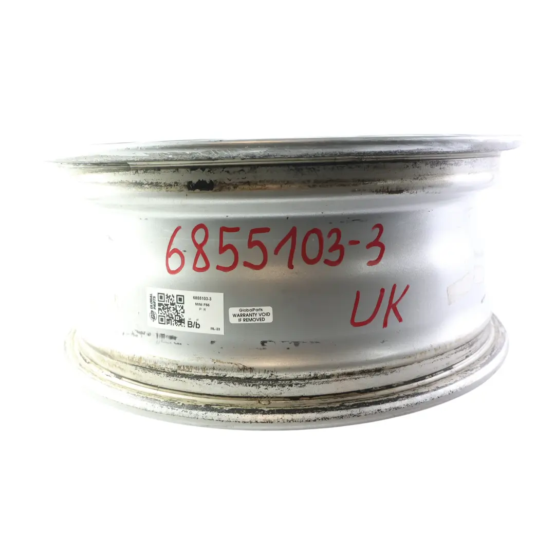 Mini Cooper F55 F56 Silver Wheel Alloy Rim 16" Loop Spoke 494 6,5J ET:54 - SKU 6855103-3 - Part number 6855103