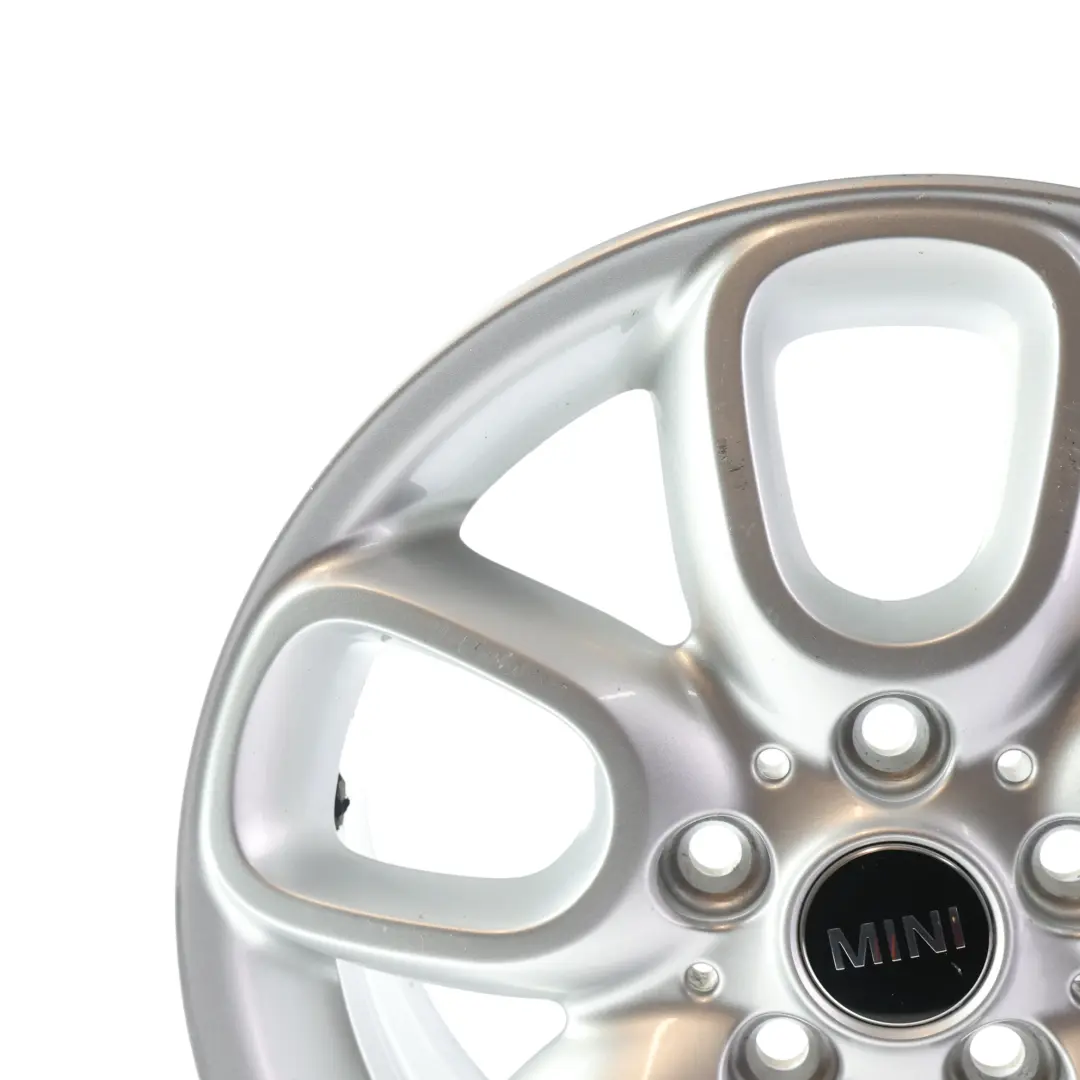 Mini Cooper F55 F56 Alloy Wheel Rim Silver 16" Loop Spoke 494 6,5J ET:54 - SKU 6855103-8 - Part number 6855103