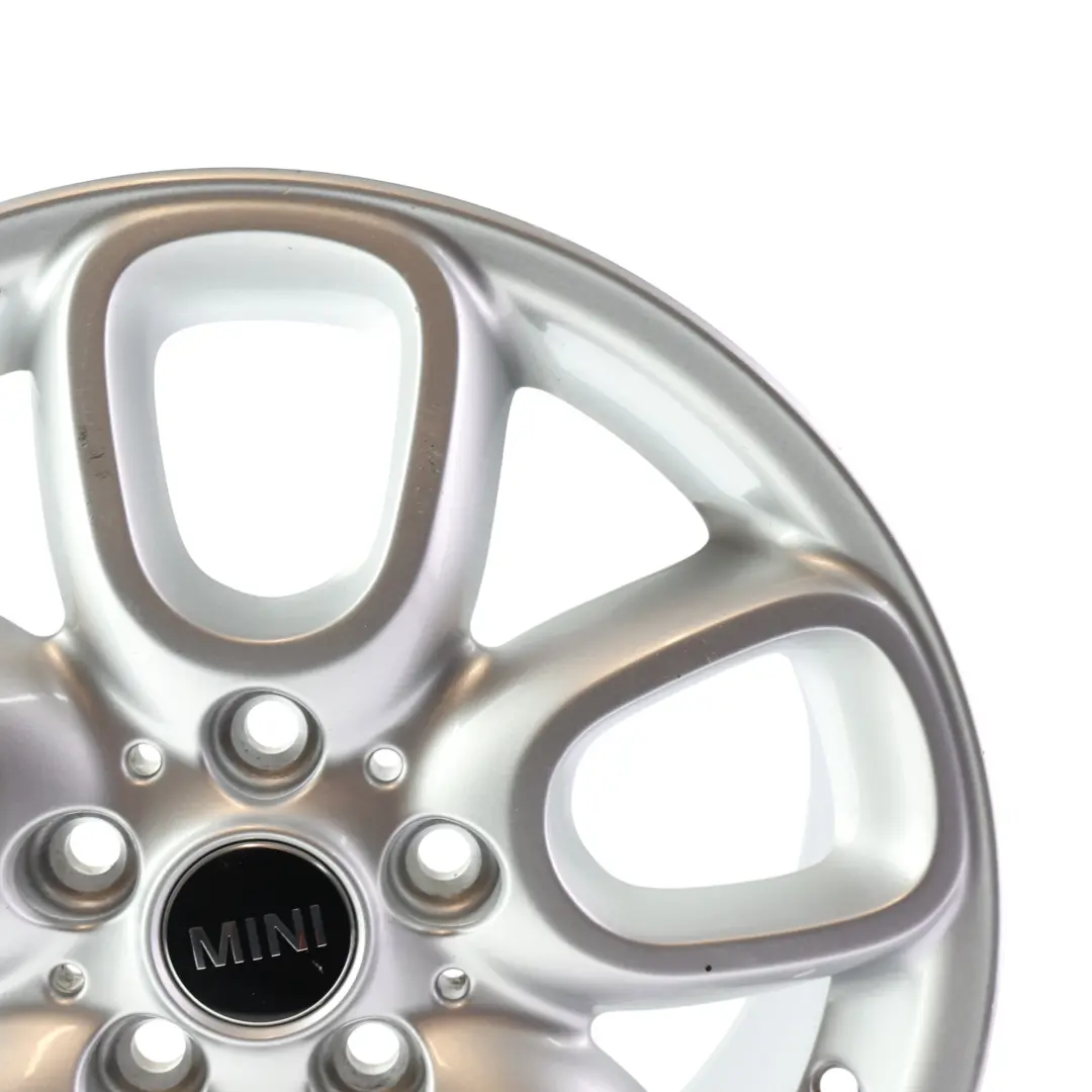 Mini Cooper F55 F56 Alloy Wheel Rim Silver 16" Loop Spoke 494 6,5J ET:54 - SKU 6855103-8 - Part number 6855103