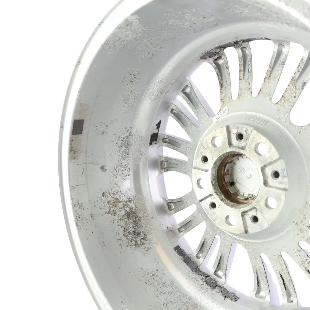 17" Silver Alloy Wheel Rim LA Multi-Spoke 17 to BMW F10 LCI with Part number 6857671 BMW F10 LCI 17" Silver Alloy Wheel Rim LA Multi-Spoke 17 - SKU 6857671-1 - Part number 6857671