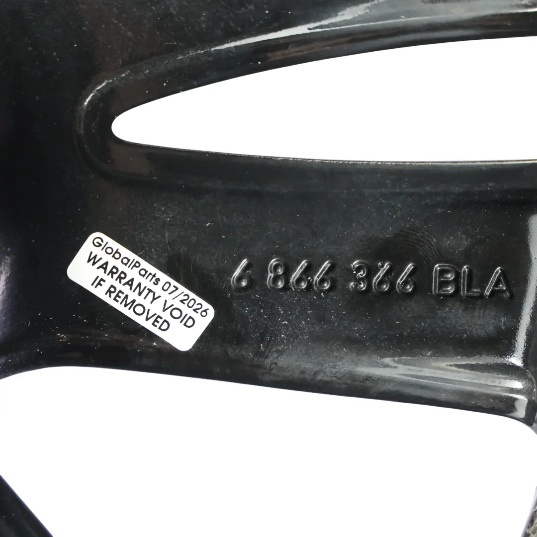 Mini Cooper F55 F56 Felga Aluminiowa Czarna 17" 7J ET54 Styling 562 - SKU 6866366-2 - Numer Części 6866366