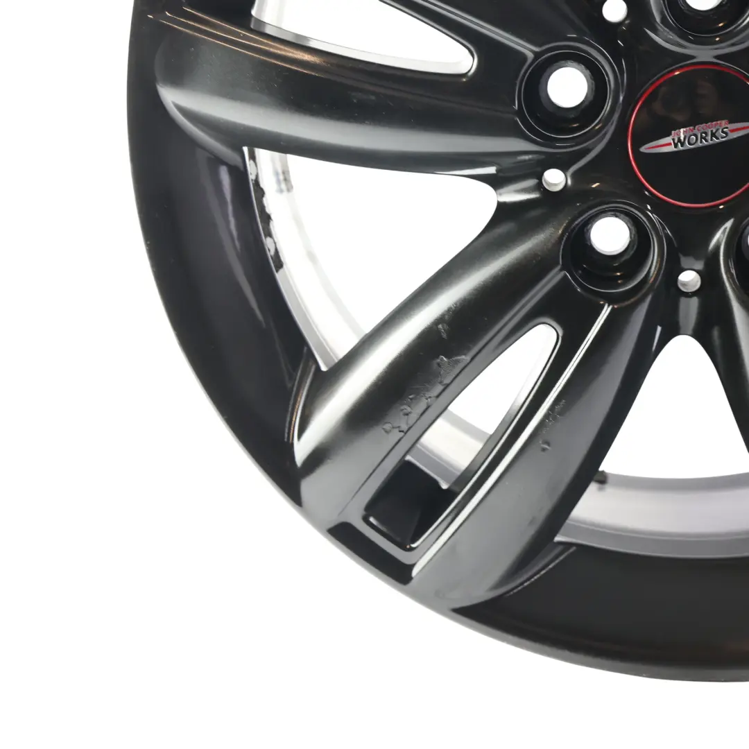 Alloy Rim 17" 7J ET:54 Track Spoke 562 to Mini Cooper F55 F56 Black Wheel with Part number 6866366 Mini Cooper F55 F56 Black Wheel Alloy Rim 17" 7J ET:54 Track Spoke 562 - SKU 6866366-2 - Part number 6866366